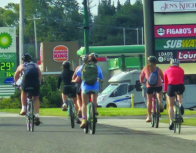 Sunshine cycling